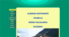 Desktop Screenshot of albergovalbella.eu